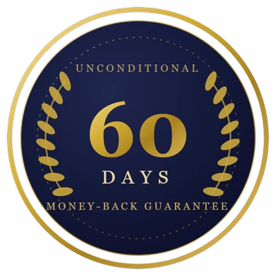 60-day money-back guarantee